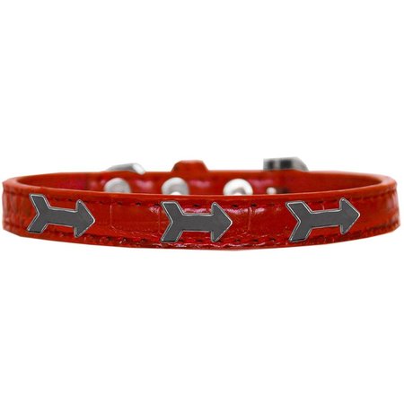 MIRAGE PET PRODUCTS Arrows Widget Croc Dog Collar RedSize 20 720-26 RDC20